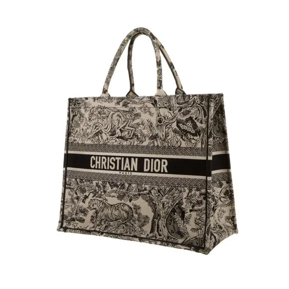 Dior Large Toile de Jouy Book Tote - Picture 3 of 5